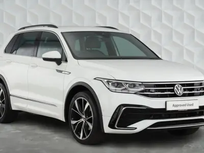 Used VW Tiguan R-line 150 HP (110 kW) 2023 White SUV