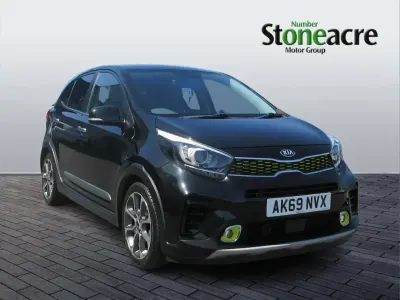 Used Kia Picanto X-Line 83 HP (61 kW) 2019 Black Hatchback