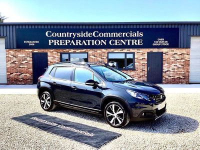 Begagnad Peugeot 2008 GT-line 100 HK (73 kW) 2018 Grå SUV