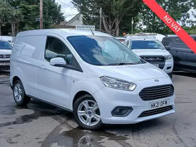 Used Ford Courier Limited 2021 Frozen white (solid paint) MPV
