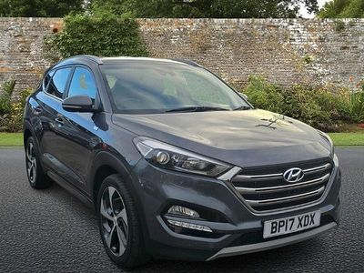Grey Used 2017 Hyundai Tucson Edition SUV | £7,981 (Fair price)