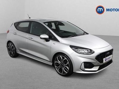 Used Ford Fiesta ST-Line X 125 HP (91 kW) 2023 Silver Hatchback