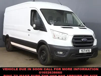 Used Ford Transit Trend 130 HP (95 kW) 2021 White Van