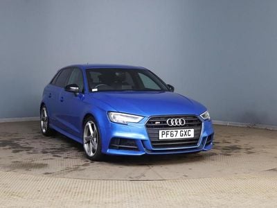 Used Audi S3 Sportback Black Edition 2017 Blue Hatchback
