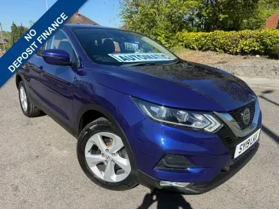 Begagnad Nissan Qashqai Acenta Premium 115 HK (84 kW) 2019 Blå SUV