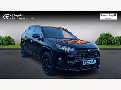 Black Used 2021 Toyota RAV4 Edition Estate | £28,676 (A bit pricey)