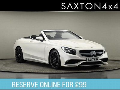 used Mercedes S63 AMG S Class Cabriolet2dr Auto