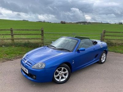 Used MG TF 119 HP (87 kW) 2002 Blue Cabriolet