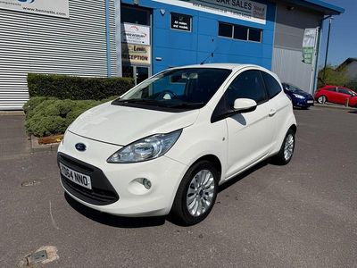 Używany Ford Ka Zetec 69 KM (50 kW) 2014 Biały Hatchback
