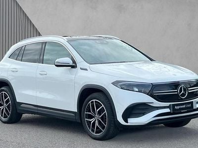 Used Mercedes EQA350 AMG Line Premium 214 kW (292 HP) 2021 Polar white SUV