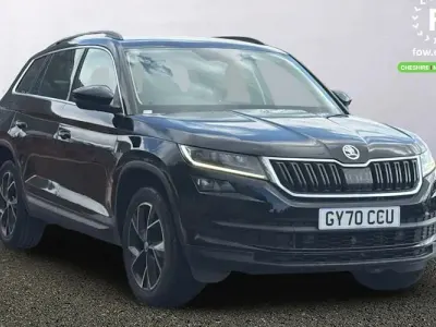 Used Skoda Kodiaq SE L 150 HP (110 kW) 2020 Black SUV
