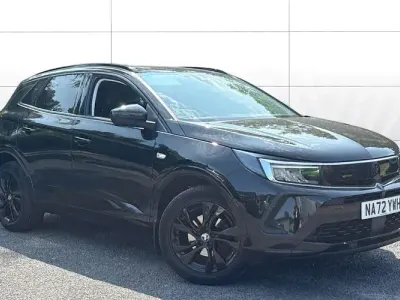 Used Vauxhall Grandland X GS Line 131 HP (96 kW) 2022 Black SUV