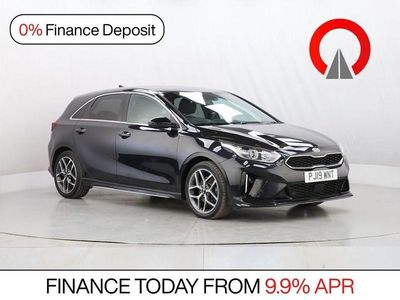 Used Kia Ceed GT-Line 118 HP (86 kW) 2019 Black Hatchback