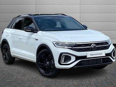 Used VW T-Roc Black Edition 150 HP (110 kW) 2025 Pure white with black roof SUV