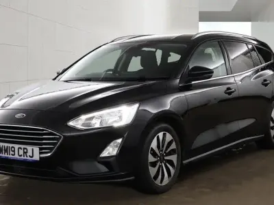 Used Ford Focus Zetec 125 HP (91 kW) 2019 Black Estate