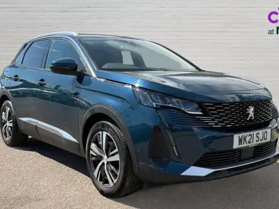 Used Peugeot 3008 Allure Premium 131 HP (96 kW) 2021 Blue SUV