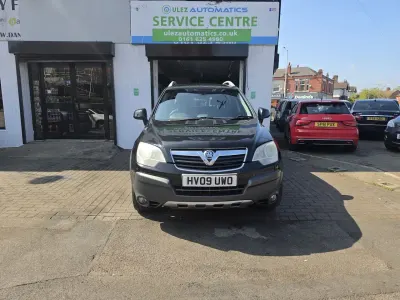 Used Vauxhall Antara S 2009 Black SUV