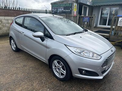Used Ford Fiesta Zetec 2014 Silver Hatchback