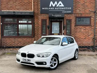 Used BMW 116 Efficient Dynamics 2016 White Hatchback
