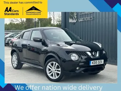 Used Nissan Juke Acenta 115 HP (84 kW) 2015 Black SUV