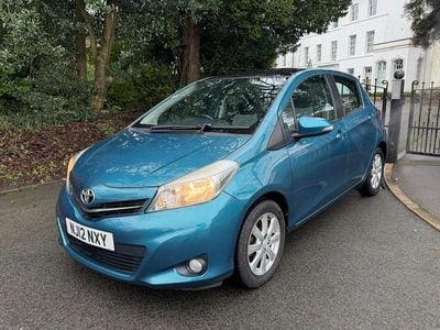 Used Toyota Yaris 101 HP (74 kW) 2012 Turquoise Hatchback