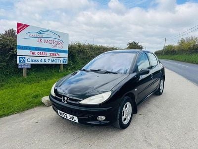 Used Peugeot 206 110 HP (80 kW) 2002 Black Hatchback