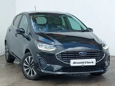 Used Ford Fiesta Titanium 100 HP (73 kW) 2023 Black Hatchback