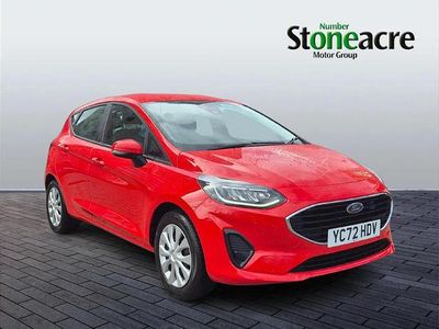 Used Ford Fiesta Trend 75 HP (55 kW) 2022 Red Hatchback