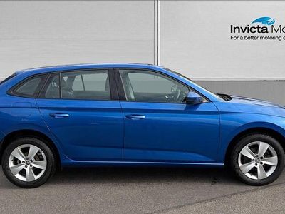Used Skoda Scala SE 110 HP (80 kW) 2023 Race blue metallic Hatchback