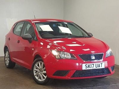 Begagnad Seat Ibiza SOL 75 HK (55 kW) 2017 Röd Halvkombi