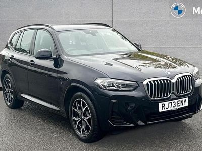 Black Used 2023 BMW X3 M Sport SUV | £36,386 (Fair price)