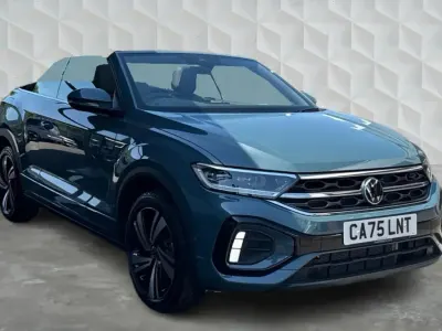 Used VW T-Roc Cabriolet R-line 150 HP (110 kW) 2025 Blue Cabriolet