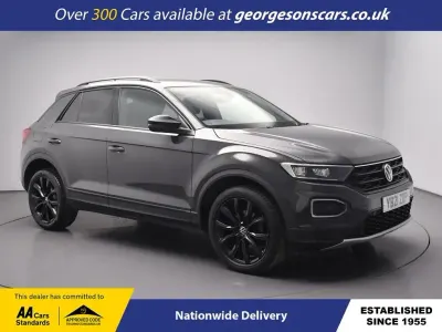 Used VW T-Roc Black Edition 110 HP (80 kW) 2021 Grey SUV