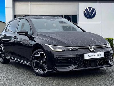 Black Used 2025 VW Golf VIII R-line Hatchback | £25,989 (Fair price)