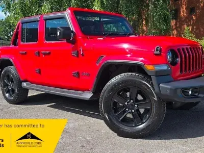 Used Jeep Wrangler Night Eagle 272 HP (200 kW) 2021 Red SUV
