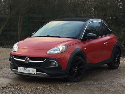 Used Vauxhall Adam Rocks 2015 Red Hatchback