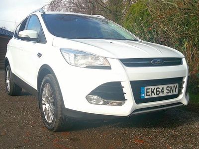 White Used 2014 Ford Kuga Titanium SUV | £5,750 (Good price)