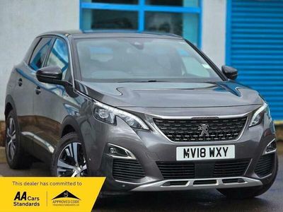 Used Peugeot 3008 GT-line 2018 Grey SUV