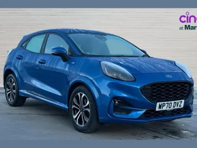 Used Ford Puma ST-Line 155 HP (114 kW) 2020 Blue SUV