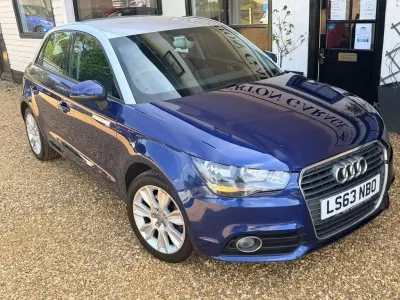 Used Audi A1 Sport 122 HP (89 kW) 2013 Blue Hatchback