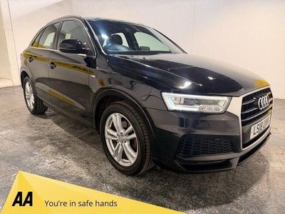 Used Audi Q3 S-Line 150 HP (110 kW) 2018 Black SUV