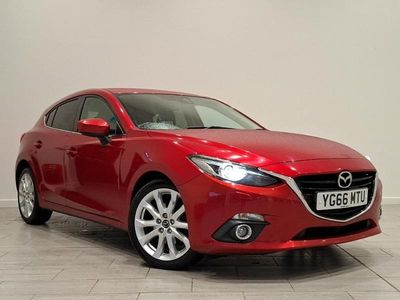 Red Used 2016 Mazda 3 Inclusive Hatchback | £8,498 (Fair price)