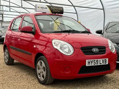 Used Kia Picanto 64 HP (47 kW) 2009 Red Hatchback