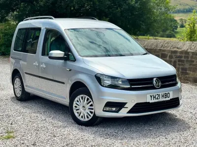 Used VW Caddy Life 100 HP (73 kW) 2021 Silver MPV