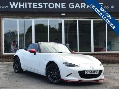 White Used 2016 Mazda MX5 Cabriolet | £10,995 (Expensive)