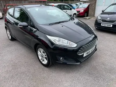 Used Ford Fiesta Zetec 2016 Black Hatchback