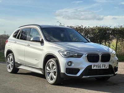 Used BMW X1 Sport Line 192 HP (141 kW) 2016 Silver SUV