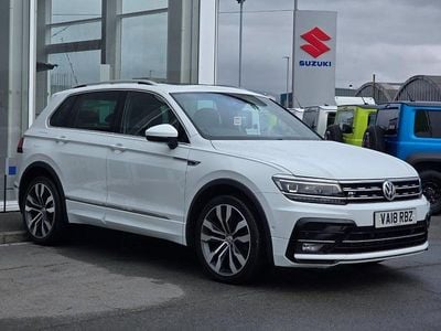 Second-hand VW Tiguan R-line 2018 Alb SUV