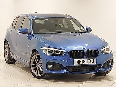 Blue Used 2018 BMW 118 M Sport Hatchback | £13,498 (A bit pricey)