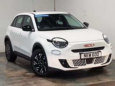 Special pastel white New 2025 Fiat 600 Red Hatchback | £21,998 (Fair price)